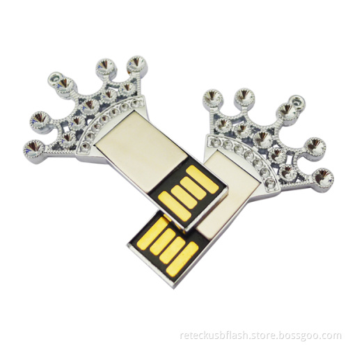 Top Selling Metal Imperial Crown USB Flash Drive
